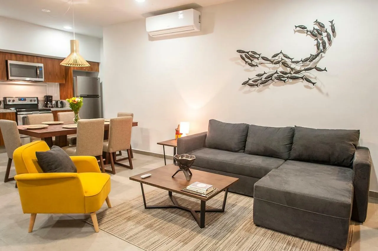 Apartment Gulliver Condo - Free Beach Club Access & Bikes Tulum Mexico